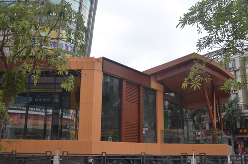 paneles de sofito s&oacute;lido de aluminio