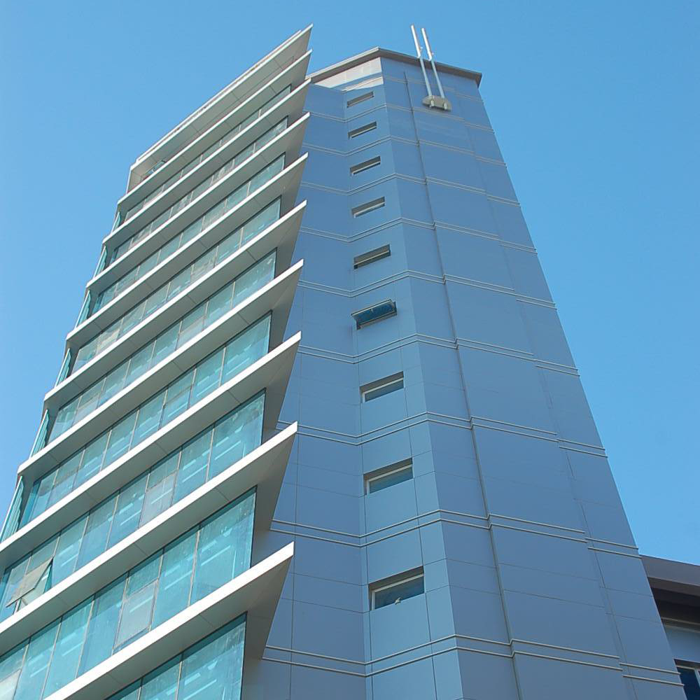 panel compuesto de aluminio para fachada de edificio