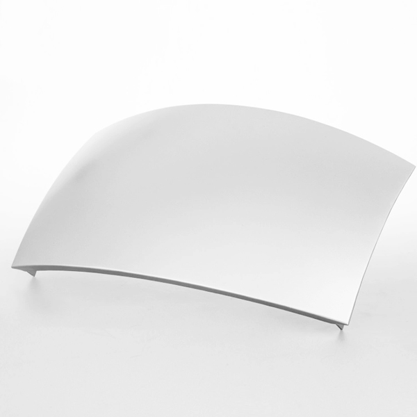 Panel de aluminio s&oacute;lido curvo hiperboloide