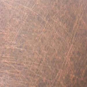 Panel compuesto de cobre preoxidado