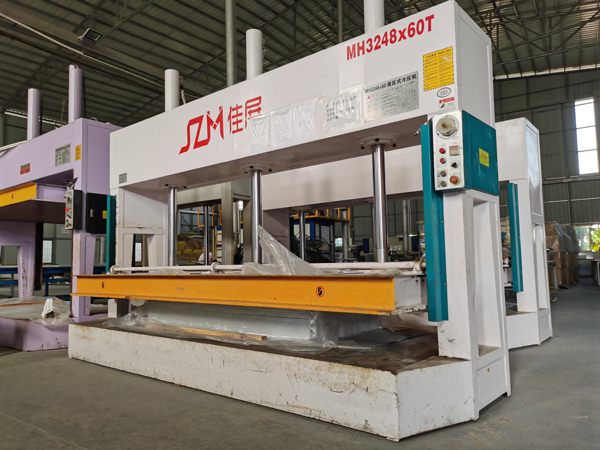 prensado de panel de nido de abeja de aluminio